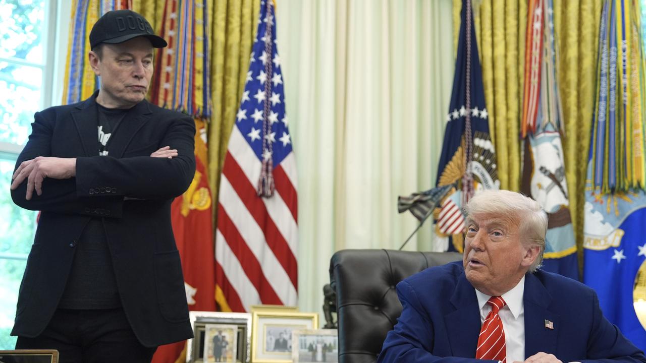 President Donald Trump speaks during a news conference with Elon Musk in the Oval Office of the White House, Friday, May 30, 2025, in Washington. (AP Photo/Evan Vucci)