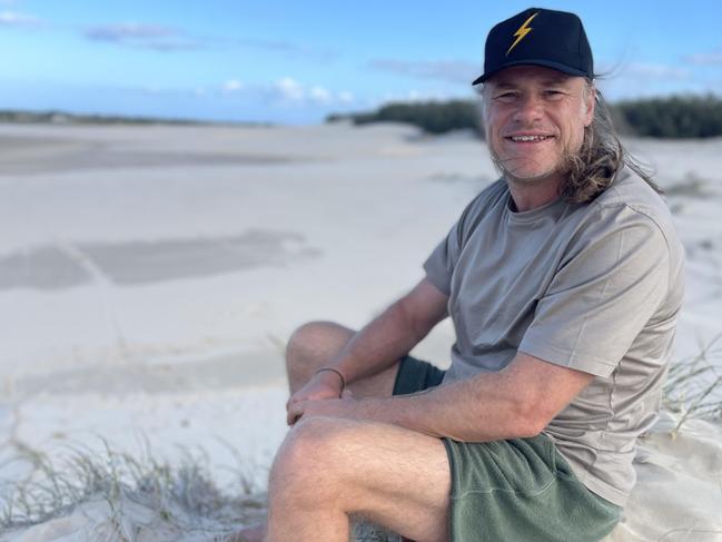 Radek Sali, Swisse vitamins founder, on the beach