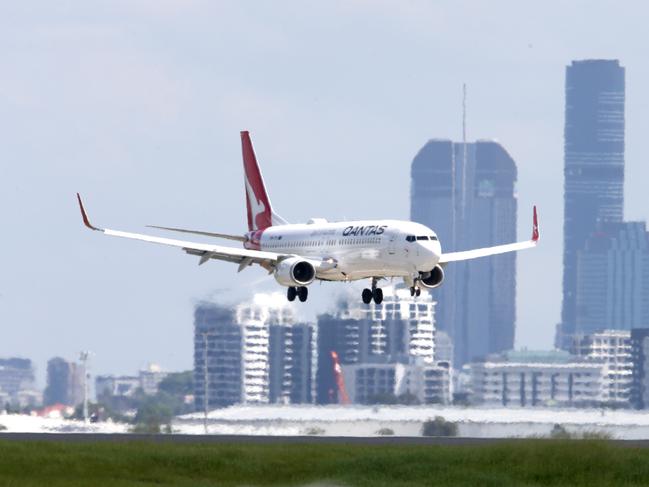 Qantas faces financial penalties for its decision to outsource the workers. Picture: Steve Pohlner