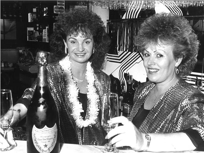 Jackie and Vanessa were waitresses at Escalation for NYE celebrations