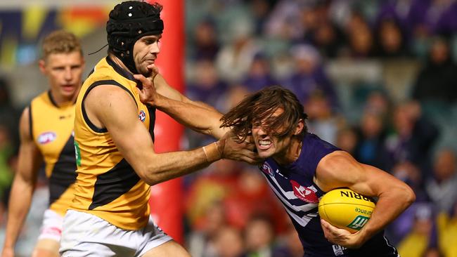 Trent Cotchin was in fine form on his return from injury.