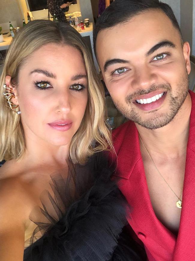 Jules and Guy Sebastian. Picture: @julessebastian/Instagram