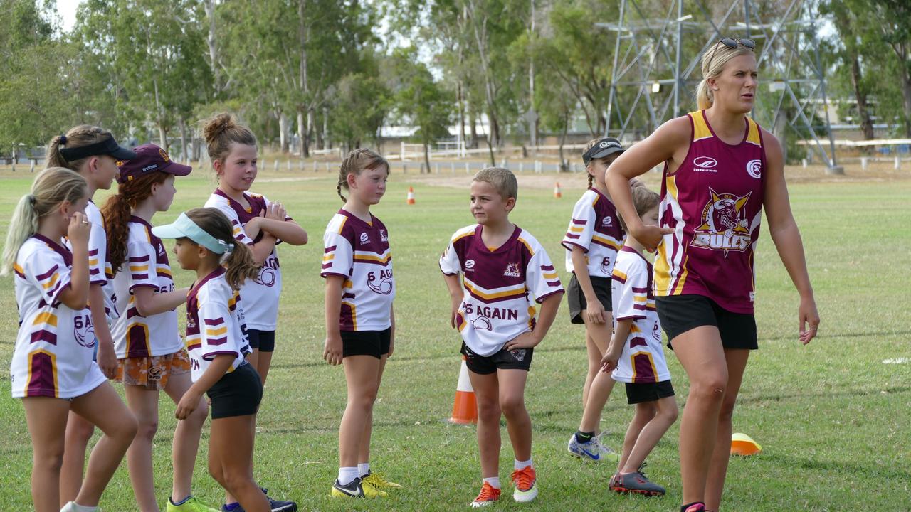 CQ Bulls Touch Football's 6 Again Clinic, Rockhampton Touch Fields.