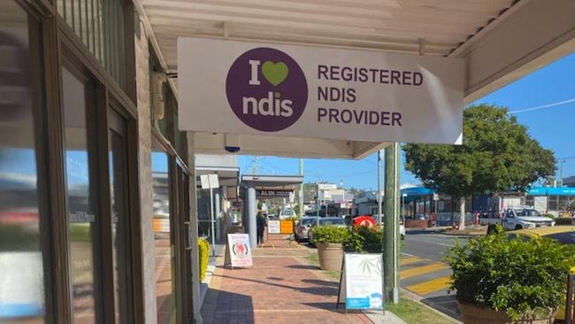 The NDIS is downstairs from the clinic.