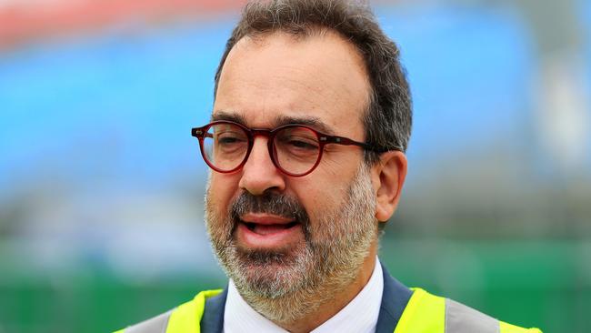 Martin Pakula is the Jobs, Tourism and Major Events Minister. His department employed the security guards. Picture: Mark Stewart