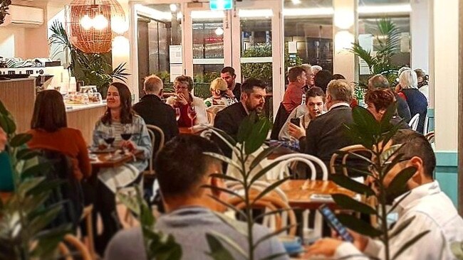 Interior of Carmelo's Cucina, Toorak Gardens.