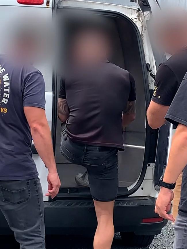 Lyons and Upward were arrested in November, 2023. Picture: NSW Police