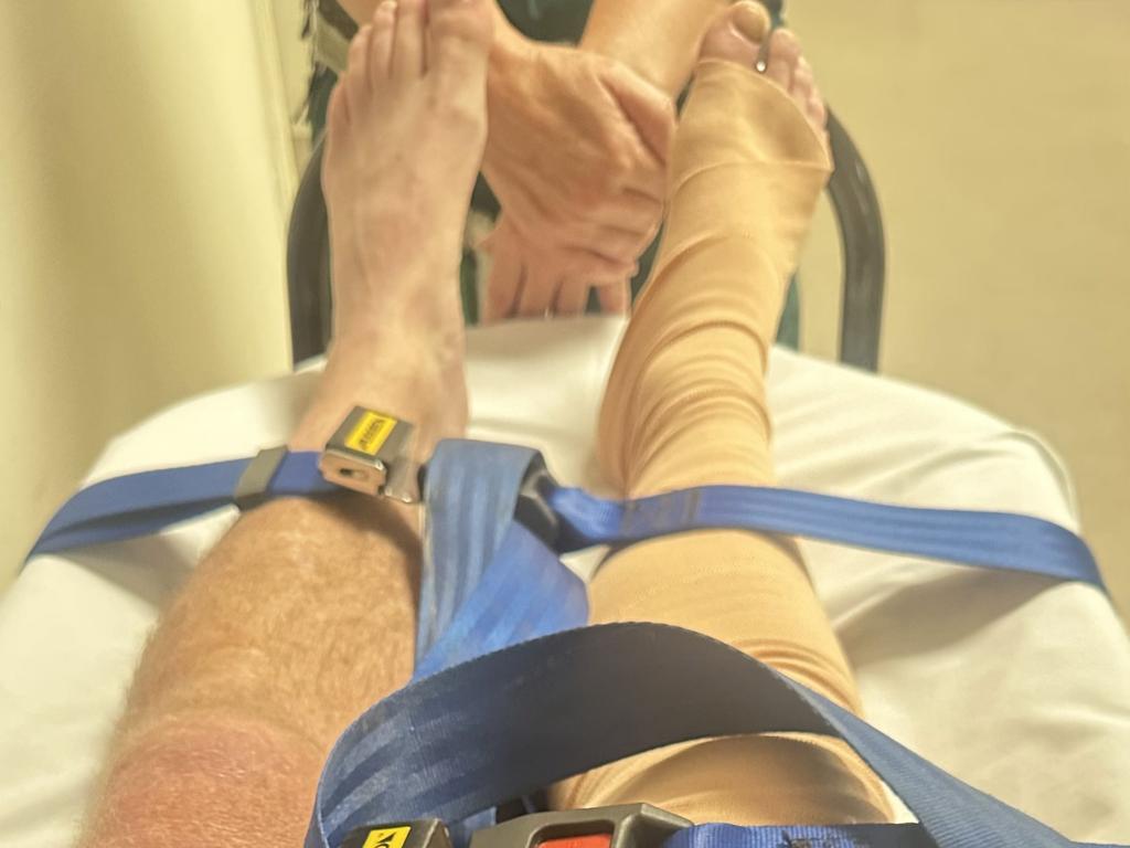 Daniel Kirkbride spent a night in Victor Harbor hospital after being bitten by an eastern brown snake. Picture: supplied