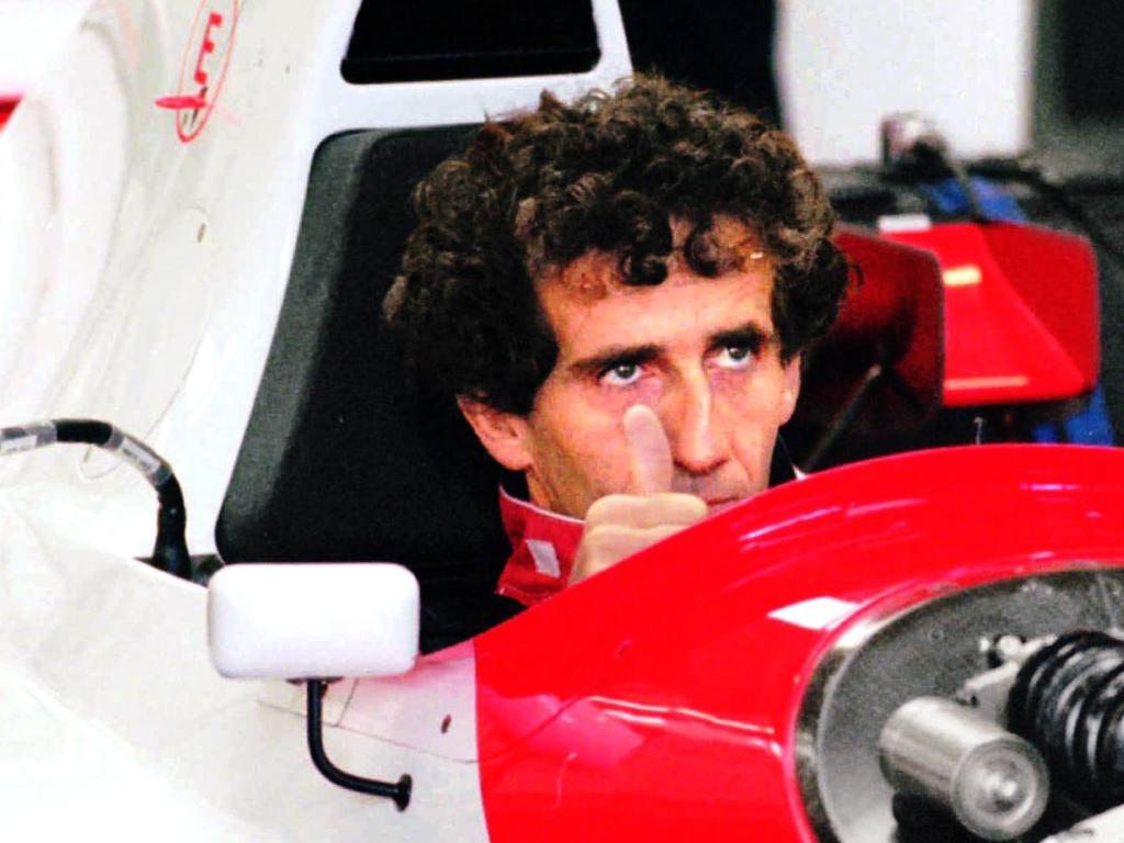 Jordan said Prost didn’t care who his teammate was.