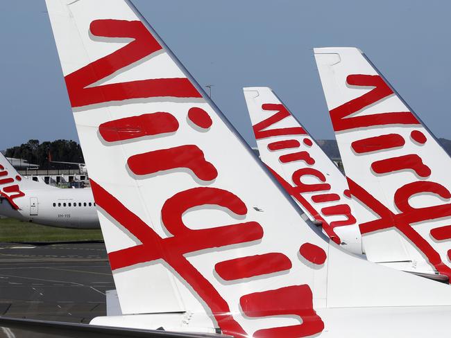 Virgin Australia has become the latest high profile victim of COVID-19. Picture: AP