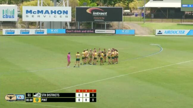 Replay: Southern Districts v PINT - NTFL Women's Premier League Round 4