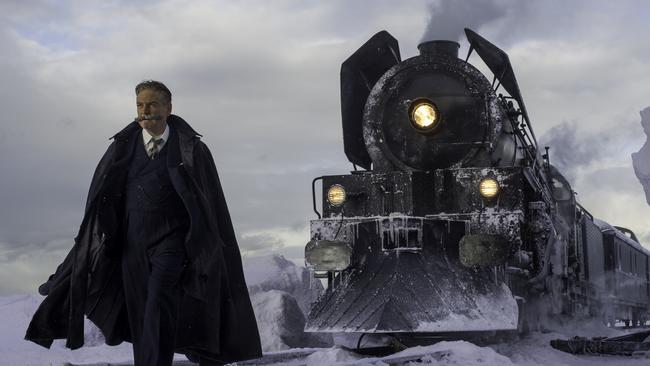 Kenneth Branagh as Hercule Poirot in Murder on the Orient Express. Picture: Supplied