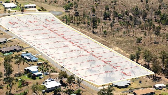 Lockyer Valley Regional Council are auctioning off 14 ready-to-build residential lots in Grantham Estate. Picture: Supplied