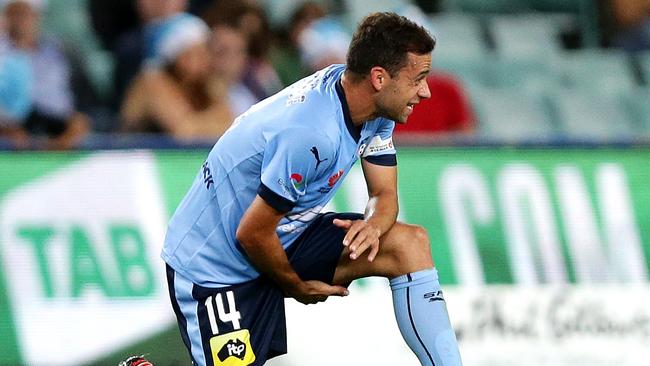 Brosque — and Sydney FC — have struggled for form this season.
