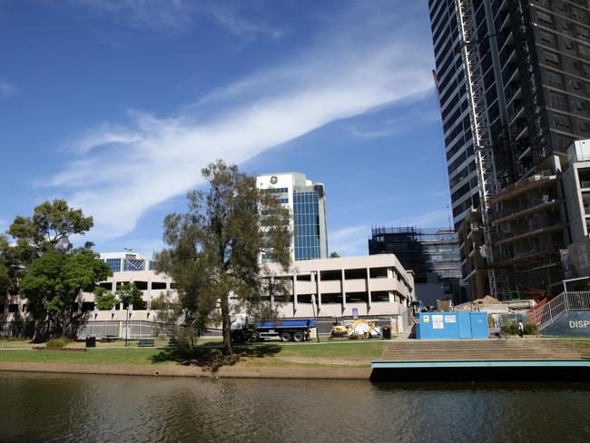 The site for the museum may overlook Parramatta River. Picture: Jonathan Ng