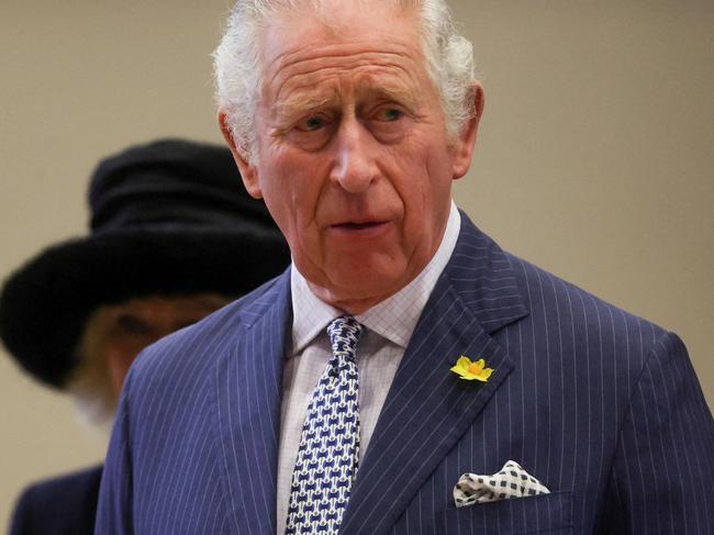 SOUTHEND, ENGLAND - MARCH 01: Prince Charles, Prince of Wales, speaks at a council meeting during his visit to the Civic Centre during a visit to Southend-on-Sea on March 1, 2022 in Southend, England. (Photo by Matthew Childs-WPA Pool/Getty Images)