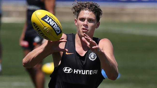 At 22, it’s now or never for Charlie Curnow. Picture: Michael Klein