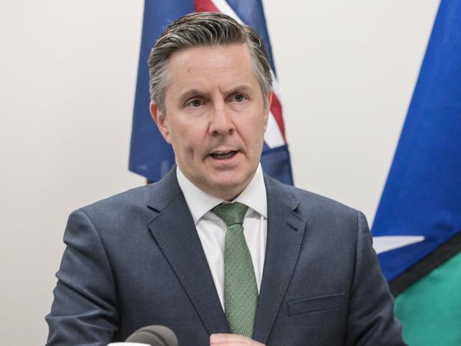 The challenge for Health Minister Mark Butler is that there is no real road map. Picture: NCA NewsWire / Brenton Edwards