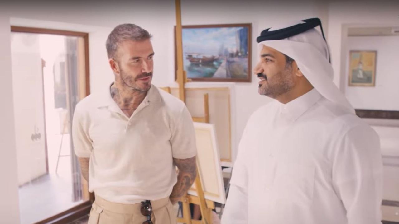 David Beckham has come under criticism for promoting Qatar. Pic: Visit Qatar