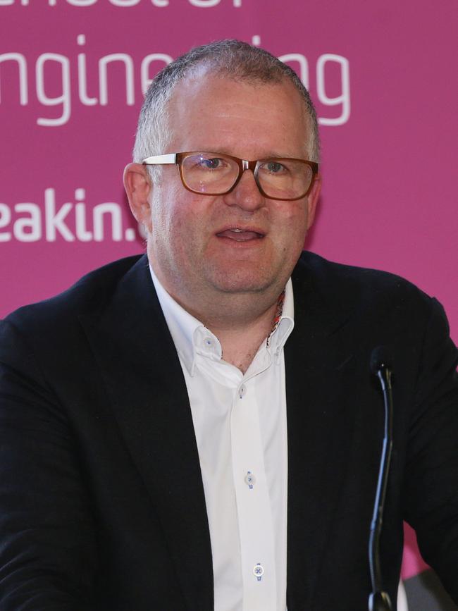 Deakin University vice-chancellor Iain Martin. Picture: Alan Barber