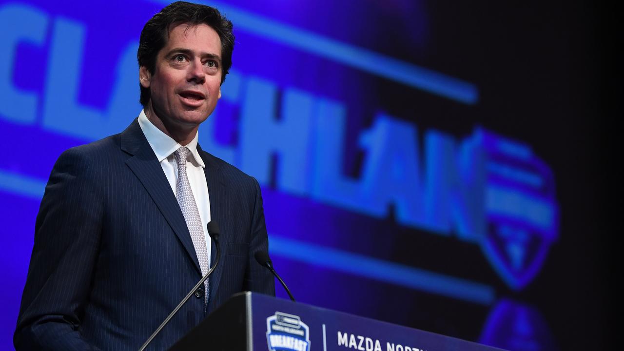 Clubs want answers from Gillon McLachlan and the AFL. Picture: AAP Images