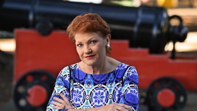 Senator Pauline Hanson. Picture: Lyndon Mechielsen/The Australian.