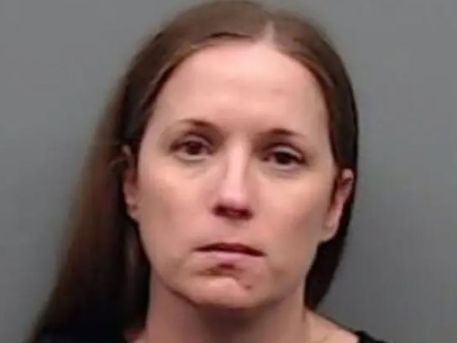 Catherine Guziejka is accused of abusing six toddlers at a Texas daycare. Picture: Smith County Jail Records