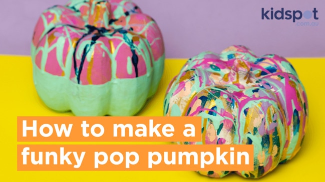 How to make a funky pop pumpkin