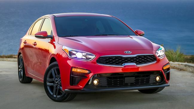 Kia has given the Cerato a sharper look for 2018. Pic: Supplied.