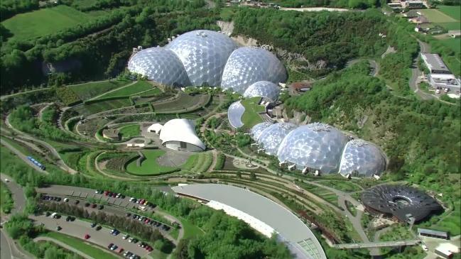 What is the Eden Project in Cornwall?