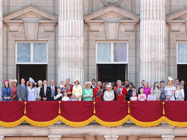 The balcony gathering in 2019.