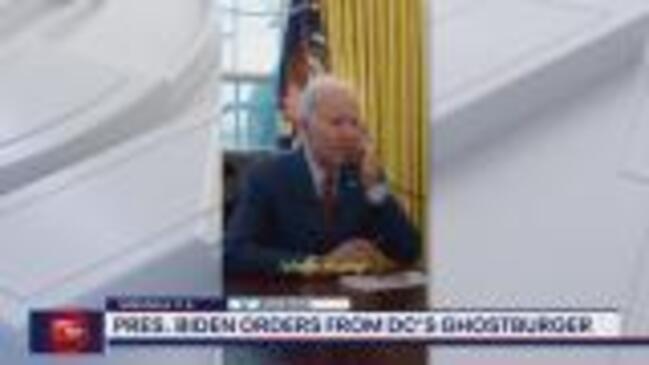 President Biden orders from DC’s Ghostburger