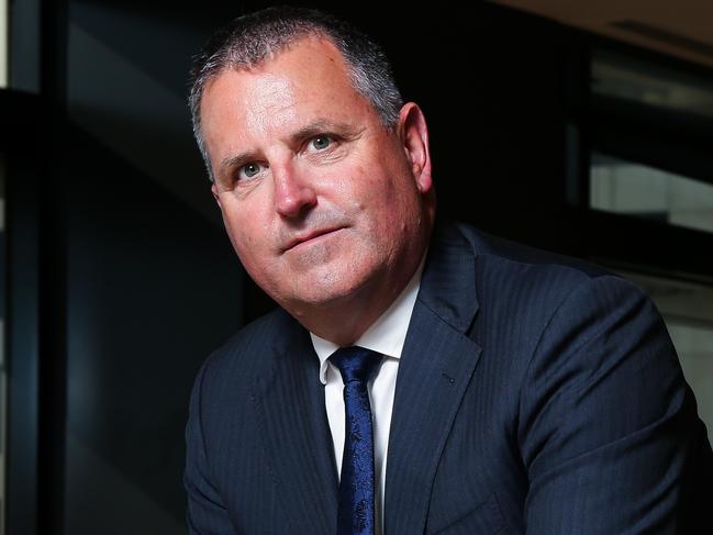 SYDNEY, AUSTRALIA - SEPTEMBER 21, 2020:Newly appointed CEO Nick Hawkins of IAG - Insurance Australia Group poses in Sydney, Australia, on SEPTEMBER 21 2020. Picture: NCA Newswire / Gaye Gerard