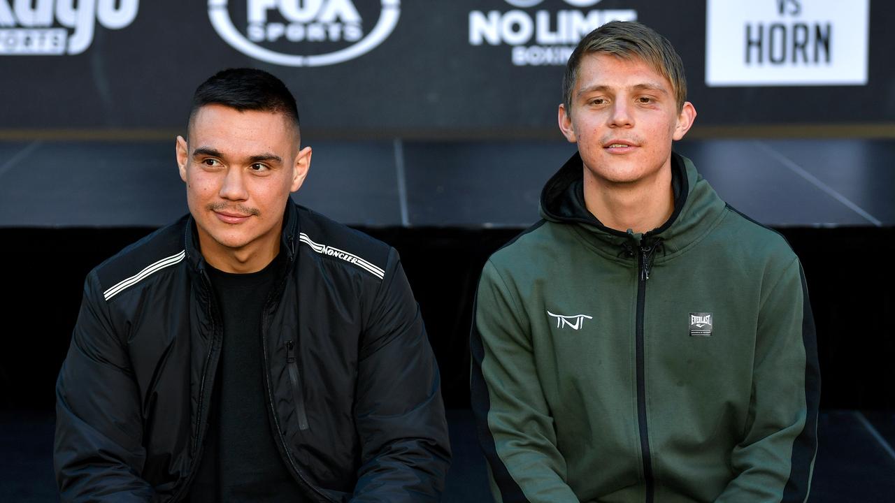 Brothers Tim and Nikita Tszyu are hunting boxing glory. Photo by Gregg Porteous/No Limit Boxing