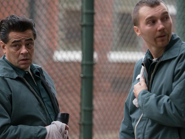 Benicio Del Toro and Paul Dano were both nominated for Escape at Dannemora. Picture: Supplied