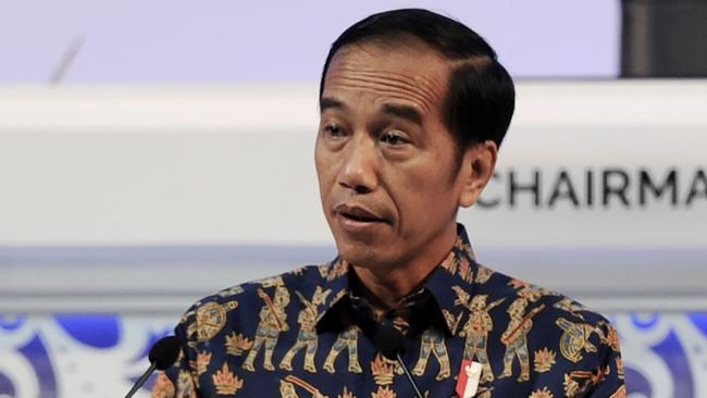 Indonesian President Joko Widodo. Picture: AFP