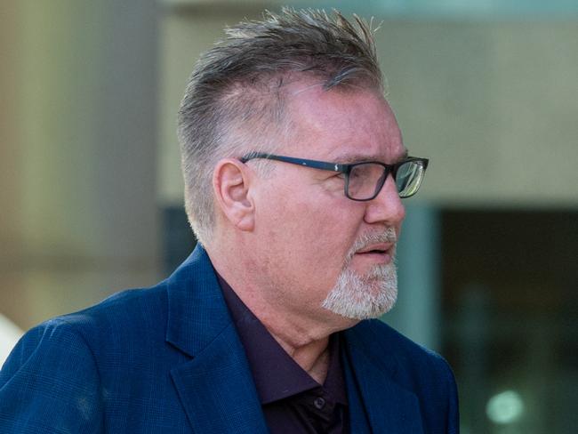 ADELAIDE, AUSTRALIA - NewsWire Photos October 12, 2023: Paul Tilbury at Adelaide Magistrates Court. He is charged with defrauding the NDIS. Picture: NCA NewsWire