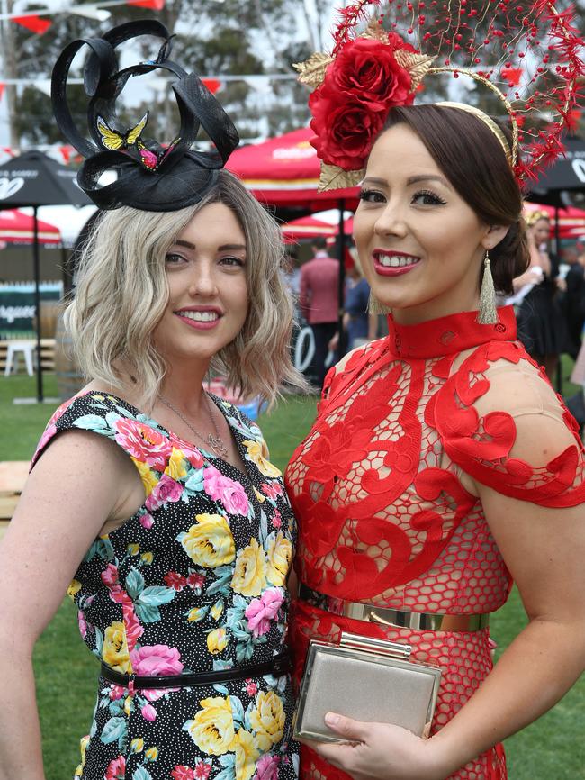 Michelle Yelberton and Tash Kapustic. Picture: Glenn Ferguson