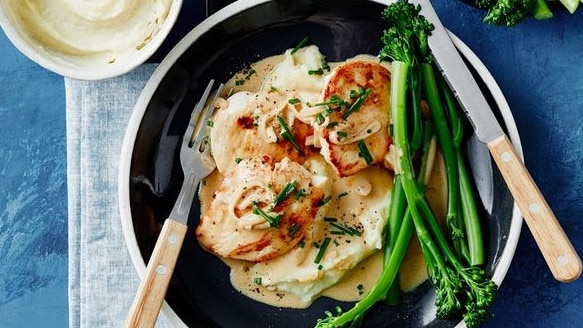 Try this chicken Diane dish. Picture: Supplied