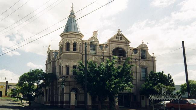 The heritage-listed Broadway Hotel photographed in 1997. 