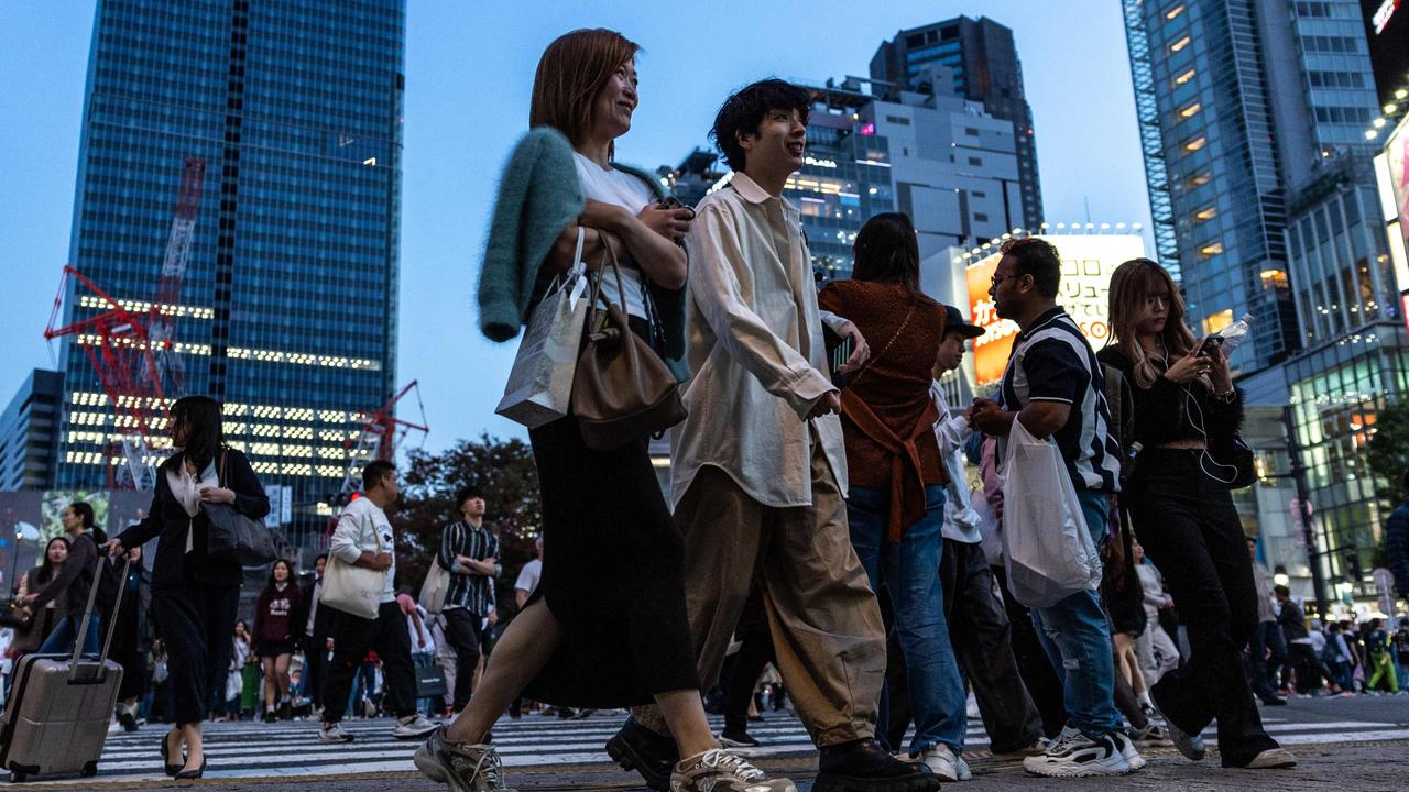 Australians are searching for Airbnb accommodation in Tokyo for November and December more than any other international destination. Picture: Philip Fong / AFP