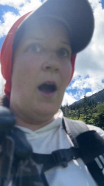 Hike's terrifying close encounter with grizzly bear