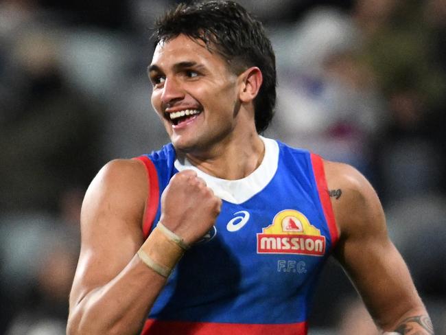 Ugle-Hagan returned to Whitten Oval on Monday night. Picture: Daniel Pockett/Getty Images