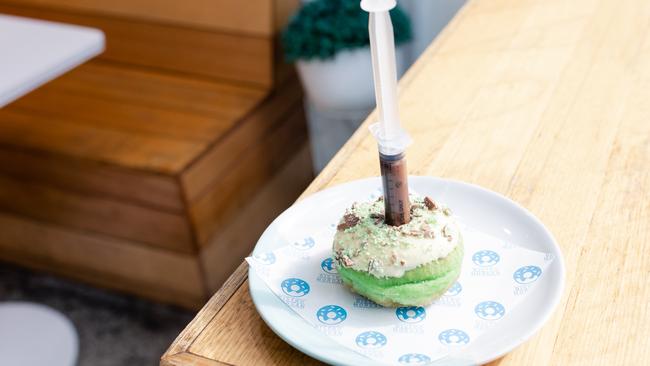 Bistro Morgan’s bespoke Mint-to-be doughnut will be exclusively available at The International.