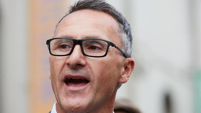 Greens leader Richard Di Natale tried to blame the Christchurch terror attack on conservatives. Picture: AAP/Erik Anderson