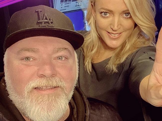 Kyle Sandilands Jackie O Undated. SUPPLIED