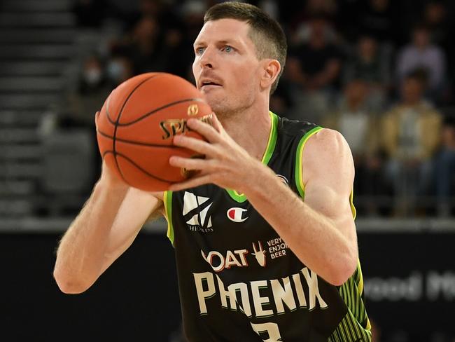 Cam Gliddon was red-hot from deep in the win over the Sixers. Picture: Getty Images