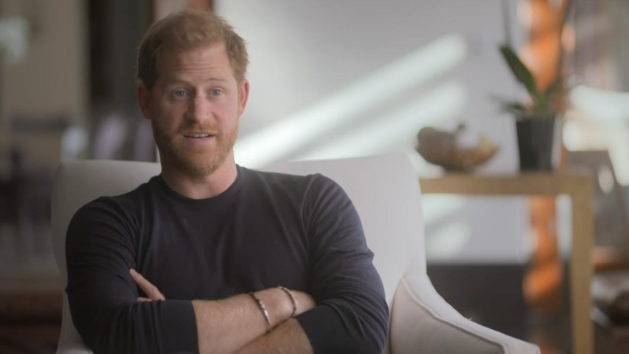 Prince Harry let rip in his Netflix series. Picture: Netflix