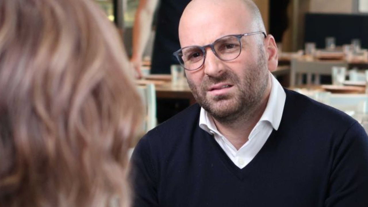 George Calombaris has spoken on camera. Picture: ABC/7.30