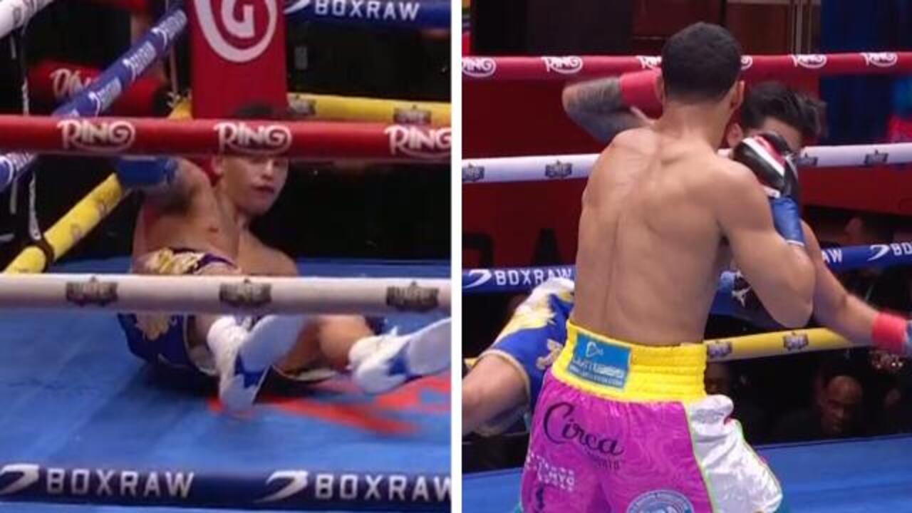Garcia goes DOWN! Romero's double hook